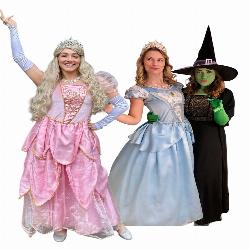 Glinda (Pink or Blue) & Elphaba (Wicked)